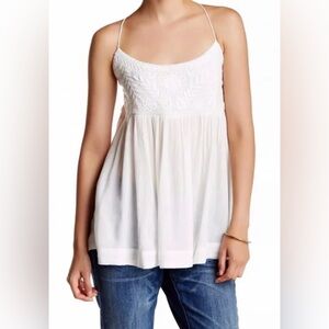Y2K Free People Blackbird Babydoll Cami Top M